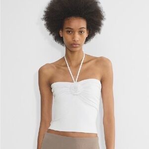 Aritzia Wilfred GoodLux Lovenote Halter